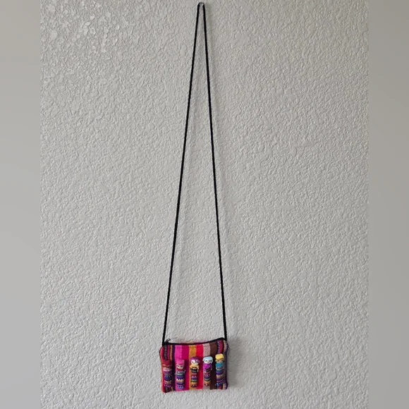 Colorful Handmade Doll Purse - Picture 3 of 6